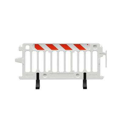 Pedestrian Safety Barrier CROWDCADE, 2004-W-HIPLR, White