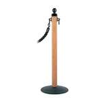 Hitching Post 307 Wooden Rope Stanchion