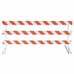 Break-Away Type III - 8' Break-Away  Kit with Engineer Grade Striped Sheeting (Both Sides)