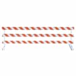 Break-Away Type III - 10' Break-Away  Kit with Diamond Grade Striped Sheeting (One Side)