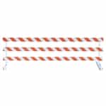 Break-Away Type III - 10' Break-Away  Kit with Diamond Grade Striped Sheeting (Both Sides)