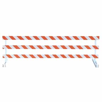 Break-Away Type III - 10' Break-Away  Kit with High Intensity Prismatic Grade Striped Sheeting (Both Sides)