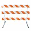 6' Type III- Power Post 63" Uprights and Telespar  Feet with High Intensity Prismatic
Grade Striped Sheeting - One Side