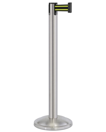 Contempo 7' ft. Belt Stanchion, 12.5" Round Base