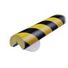 Knuffi Model A+ Corner Wall Protection Kit Black/Yellow 1/2M