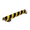 Knuffi Model A+ Corner Wall Protection Kit Reflective Black/Yellow 1M