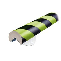 Knuffi Model A+ Corner Wall Protection Kit Fluorescent Black/Yellow 1M