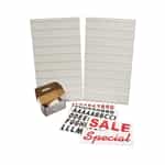 White Message Board Kit 28"Wx44"H