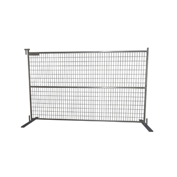 Temporary Construction Fence Panels, Galvanized Steel (6 X 9.5' ft.)