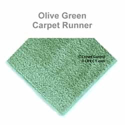 Olive Green Carpet Runner