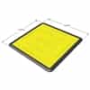 Pedestrian  Trench Cover  44.3"L x 44.3"W with smooth rubber edges
