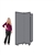 Art Display Room Partition Tower  - 6' 5" High, 3 Wings