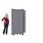 Art Display Room Partition Tower  - 6' 5" High, 3 Wings