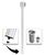 Mini Floor Socket and Cap for Removable Stanchion
