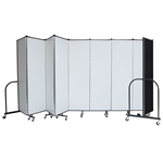 Dry Erase / Tackable 6' x 24'1" Portable Room Divider