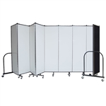 Dry Erase / Tackable 6 ft x 9 ft 5 inch Portable Room Divider