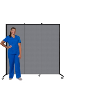 Healthflex Partition - 5' 9"H x 5' 9"L (Designer/Excel/Vinyl)