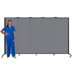 Healthflex Partition - 5' 9"H x 9' 5"L (Designer/Excel/Vinyl)