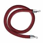 Burgundy Leather-like Vinyl Queue Rope