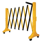 Xpandit Expandable Plastic Barricade, Yellow & Black