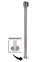 QueuePro 200 Permanently Fixed Stanchion