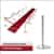 Stainless Steel Stanchion Kit: 10 + 9 velvet ropes (Crown Top with Flat Base)