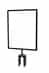 Queue Post Top Blank Sign Frame, 11x14" (insert your own sign)