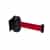 QueueWay Wall Mounted Retractable Belt, RED 7.5' ft.