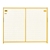 Perimeter Patrol Security Fence Single Panel 6'x7.5' Yellow