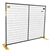 Perimeter PatrolÂ®Portable Security Fence Panel Kit 28 Panels 6'x7.5' (210' ft) Black
