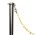 Crowd Control Barrier Yellow Steel Chain (R18)