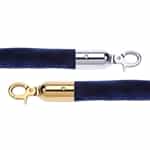 Economy 1" Velvet Rope Blue - 6 Feet