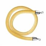 Gold Leather-like Stanchion Rope