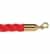 Red  Twisted Polypropylene 1.5" rope