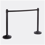 Securit Crowd Control Barrier, Black