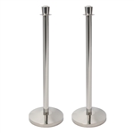 American Metalcraft RSLWCH Crowd Control Stanchion (Set of 2)