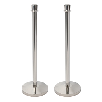 American Metalcraft RSLWCH Crowd Control Stanchion (Set of 2)