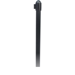 Securit Crowd Control Barrier, Black Post NO BASE