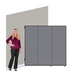 Study Carrel - 6'H x 5' 6"L - 3 Panel - Designer Fabrics
