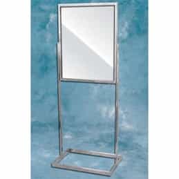 Standing Sign Frame (22" x 28") Chrome