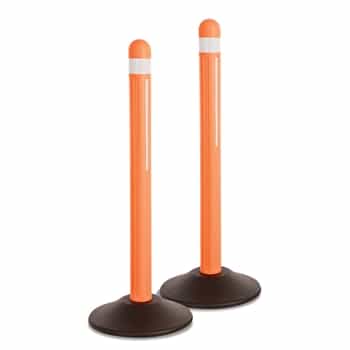 ChainBoss 3" molded Delineator with fillable base (2 pack)