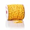 ChainBoss High tensile strength 2" yellow plastic chain with UV protection (125' reel)