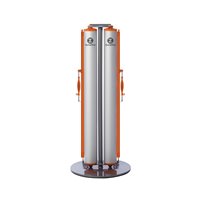 ZonePro Barrier Retractable 3' Wide CUSTOM Banner, DUAL 24' Long