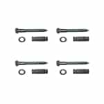 Speed Bump Hardware Kit, includes four pieces of 4 1/2" lag
for concrete installation