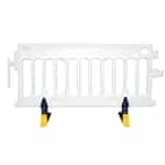 Avalon Crowd Control Plastic Barricade - White