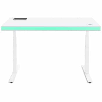 TableAir - Adjustable Height Desk, White Glossy