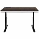 TableAir - Electric Adjustable Height Desk, Dark Walnut