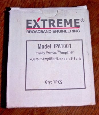 Extreme 1-Output Digital RF Amplifier, Passive Reverse Model IPA1001