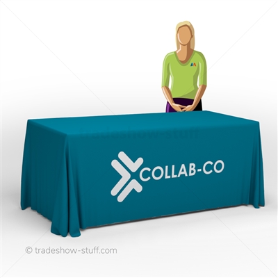 3-sided Trade Show Tablecloth