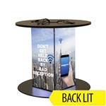 Backlit Trade Show Charging Table